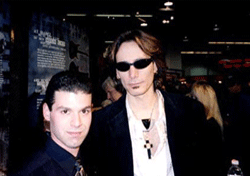 Mike Deiure With Steve Vai